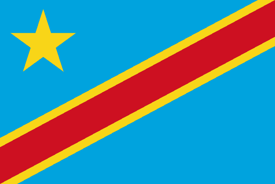 Congo - Democratic Republic's Flag