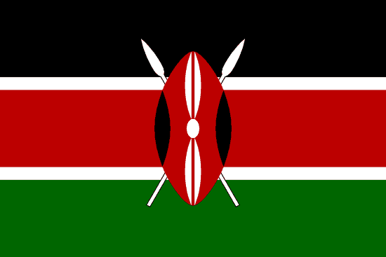 Kenya's Flag