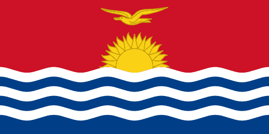 Kiribati's Flag