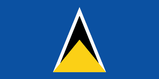Saint Lucia's Flag