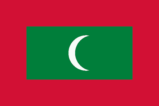 Maldives' Flag