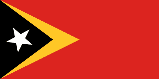 East Timor's Flag
