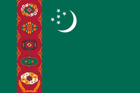 Turkmenistan's Flag