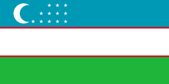 Uzbekistan's Flag