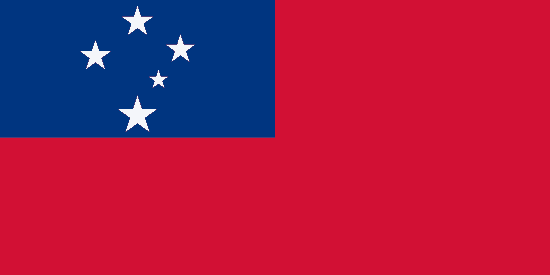Samoa's Flag