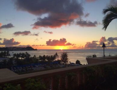 Amazing Overwater Sunset