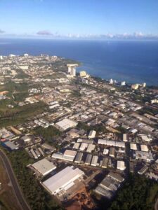 Guam: View From Airplane Guam: View From Airplane